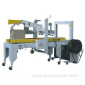 carton case box packing line automatic strapping machine